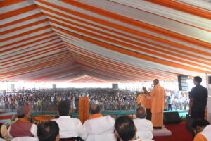 देवरिया में बोले सीएम योगी: रामभक्तों की आस्था से खिलवाड़ बर्दाश्त नहीं, दोषियों पर होगी सख्त कार्रवाई